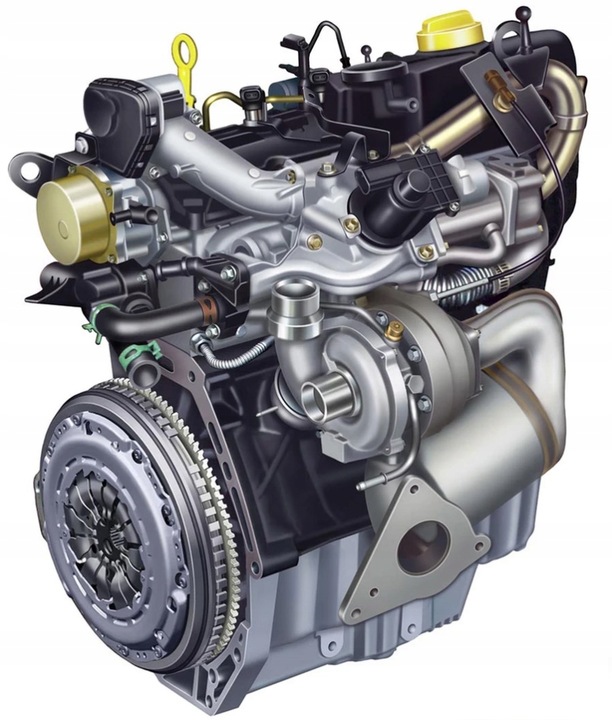 фото №1, Двигун 1.5 dci cdi k9kh834 mercedes citan dacia