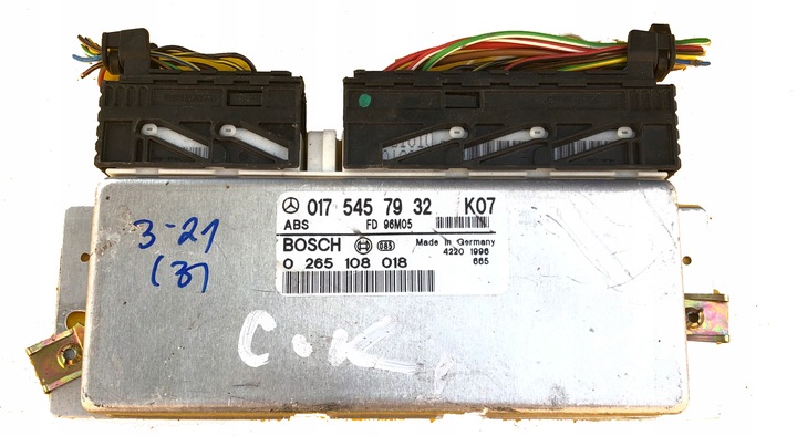 фото №1, Блок управления asr mercedes w202 0175457932 0265108018