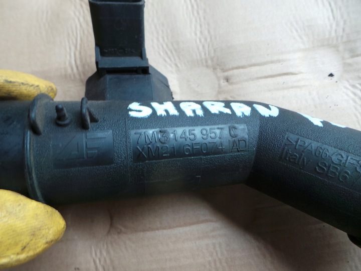 фото №4, Труба интеркулер vw sharan i fl tdi 7m3145957c