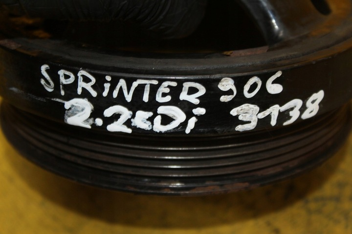 фото №6, Mercedes-benz оригінальний номер a 651 030 07 03 колесо пасове, wał колінчастий