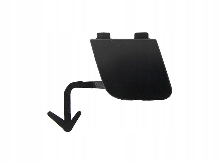 фото №1, Заглушка фаркоп бампер перед citroen c4 2004-2008