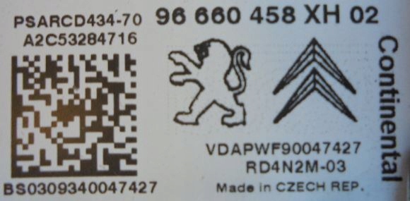 фото №6, Peugeot 308 t7 радіо cd mp3 96660458xh