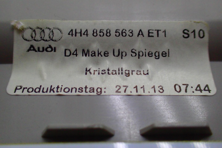фото №5, Audi a8 d4 4h зеркало лампа 4h4858563a