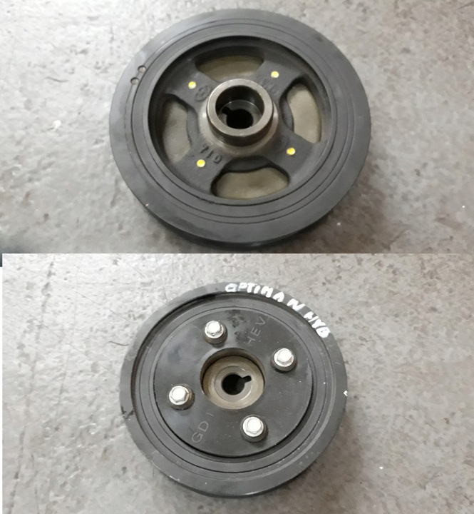 фото №1, Kia optima iv 18r гибрид plugin колесо ременное вала