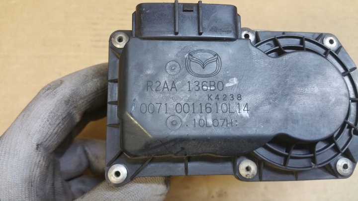 фото №3, Mazda cx-7 3 6 gh 08- 2.2 mzr-cd дроссельная заслонка