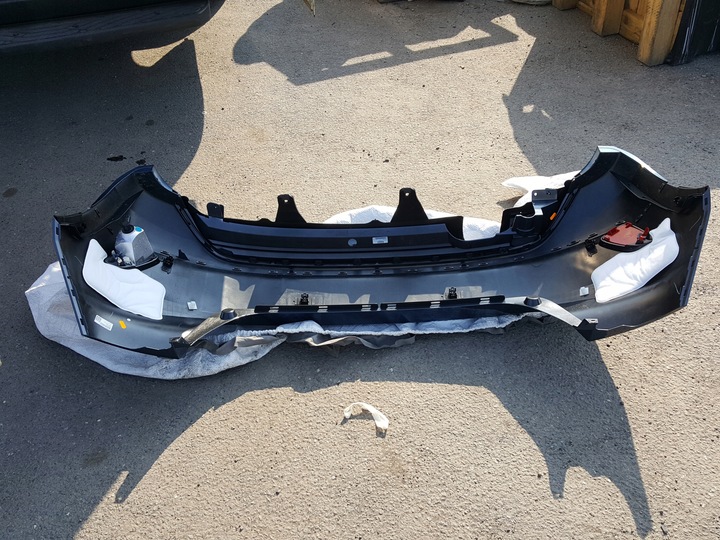 фото №6, Ford fiesta mk8 st-line 2017-2023 бампер зад pdc хром синий оригинал