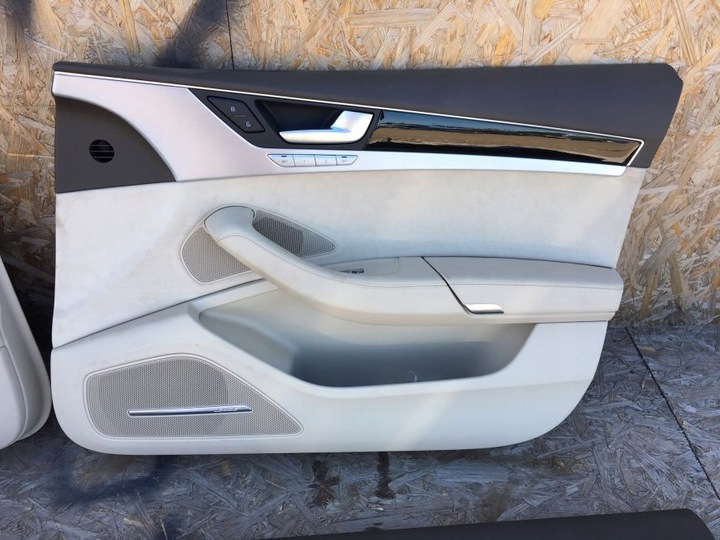 фото №5, Audi a8l d4 длинный 13- комплект боковина обшивки дверь