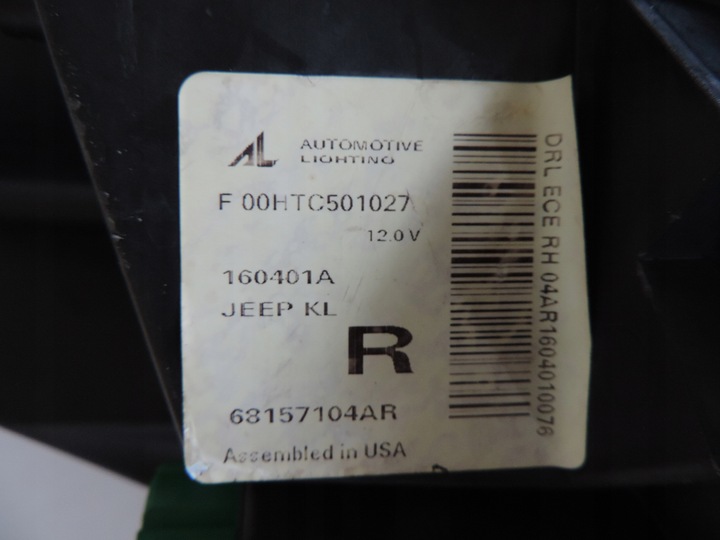 фото №7, Jeep cherokee лампа правая передняя led 2014