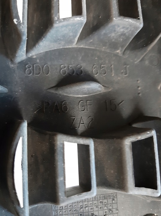 фото №6, Решітка решітка радіатора audi a4 b5 8d0853651j 95-98