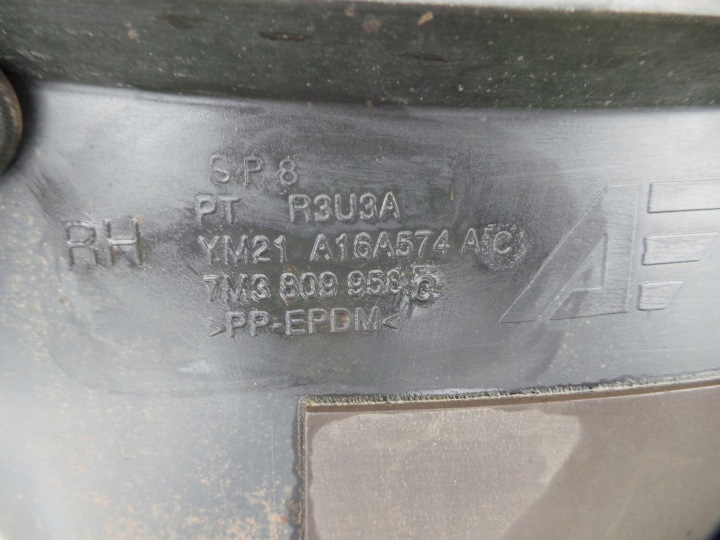 фото №5, Підкрилок праве перед ford galaxy i рестайлінг 7m3809958c