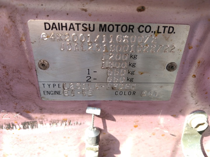 фото №14, Daihatsu cuore vi 6 l250 кермо 03-07