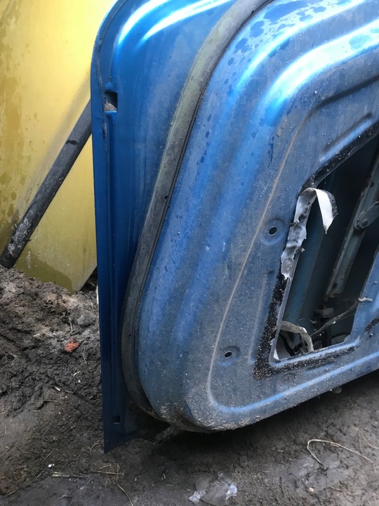 фото №2, Двері ліві зад daewoo matiz синій 23u 24u