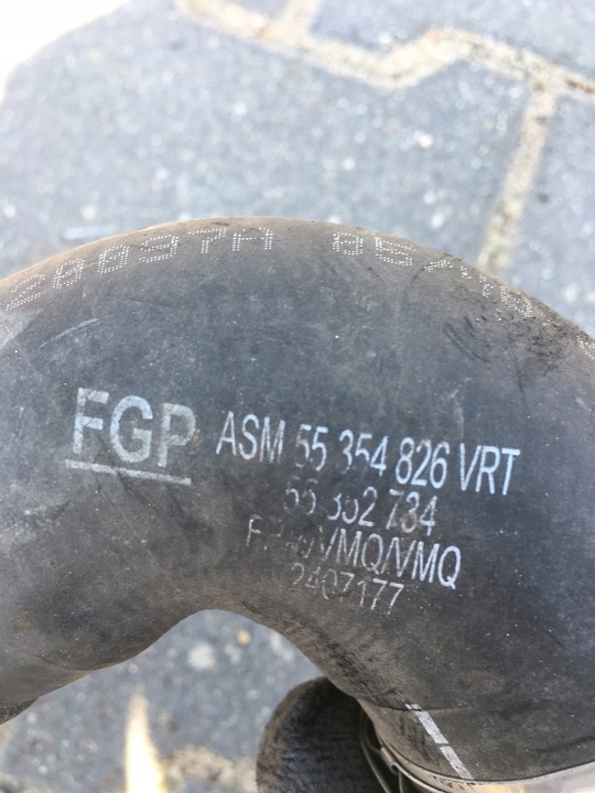 фото №2, Opel vectra c шланг интеркулер 55352735