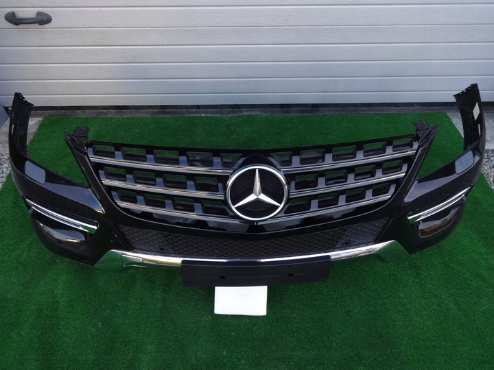 фото №3, Бампер перед переднее mercedes ml w166 комплект led