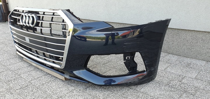фото №6, Audi a6 c8 4k0 2018- бампер перед оригинал a320