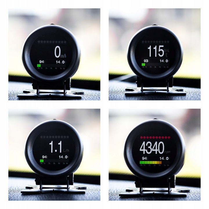 фото №14, Autool x60 дисплей head-up hud obd2 led lcd