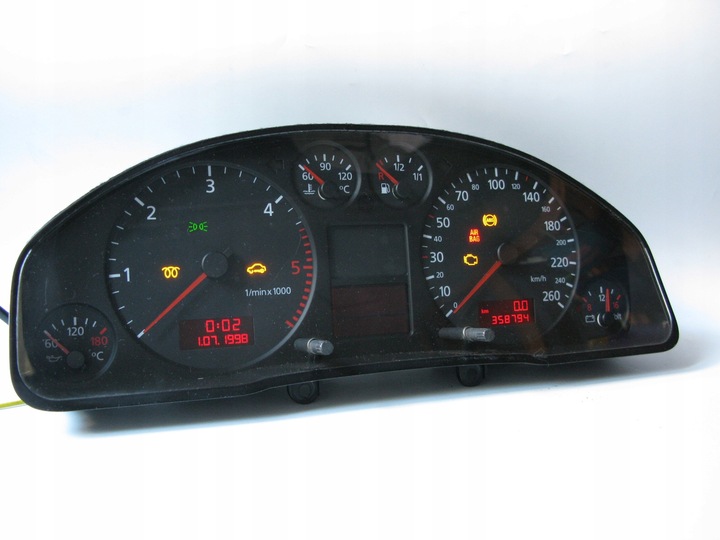 фото №11, Спідометр  audi a6 c5 tdi 99r- jaeger 4b0920900c