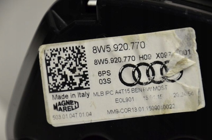 фото №5, Audi a4 8w спидометр приборы 8w5920770