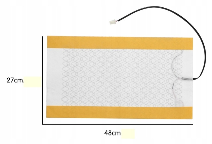 фото №5, Підігрів сидінь килимок нагрівальна нагрівальна велика 25w