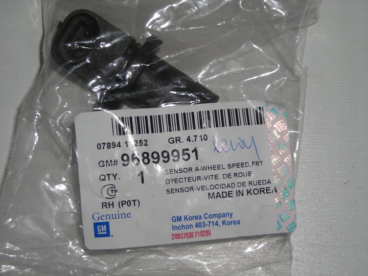 фото №3, Датчик abs rezzo tacuma перед лівий daewoo