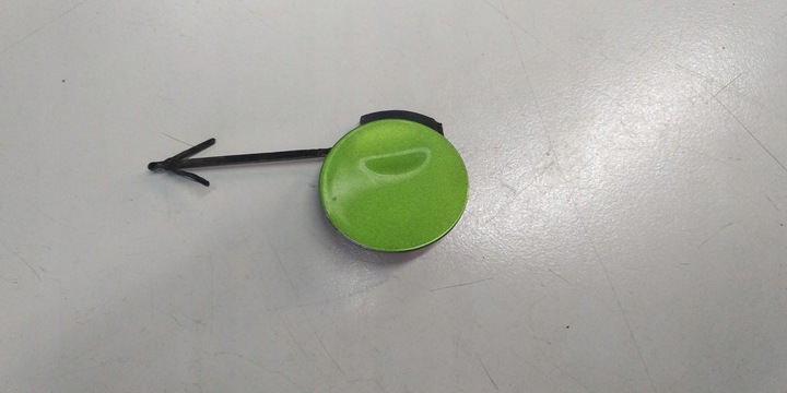 фото №1, Opel corsa d заглушка фаркоп зад бампера зелёная 13183127