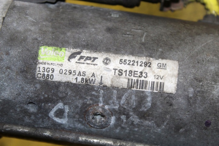 фото №9, Стартер opel corsa d 1.3 cdti 10 зубов 55221292