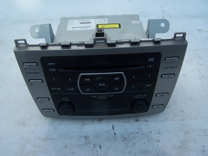 фото №1, Mazda 6 gh радио gs1d669r0a 08-