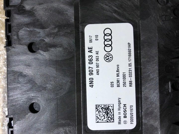 фото №2, Audi a8 d5 4n0 модуль бортовою мережаю bcm1 4n0907063ae