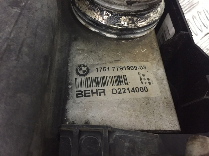 фото №9, Bmw e65 e66 pas перед радіатор води клімат інтеркулер рамка 3.0 d рестайлінг m57