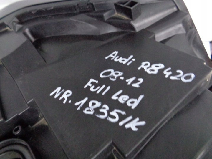 фото №8, Лампа левая фара audi r8 420 08-12 полный led