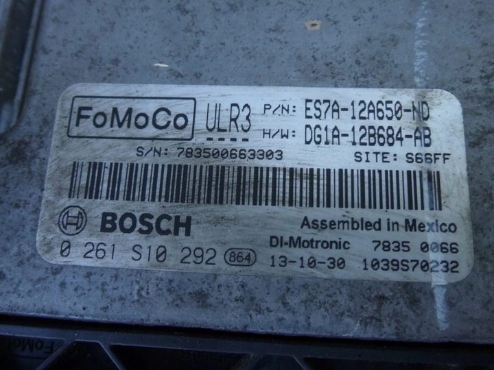 фото №9, Ford mondeo mk5 fusion набор do запуска 2.0