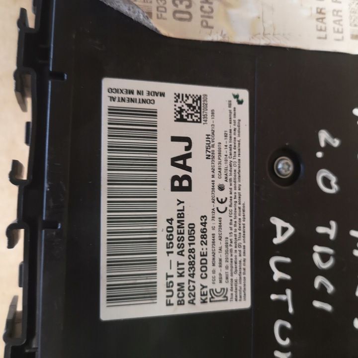 фото №11, Ford mondeo mk5 2.0 tdci набор do запуска