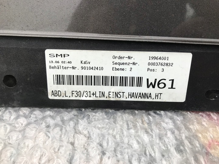 фото №7, Bmw 3 f30 f31 ліва планка порогова поріг 2012-