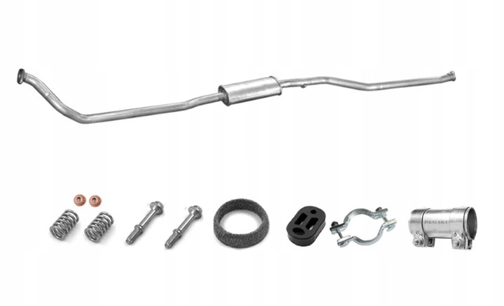 фото №1, Citroen berlingo 1.8 1.9 дизель 1996-2000 глушник середній