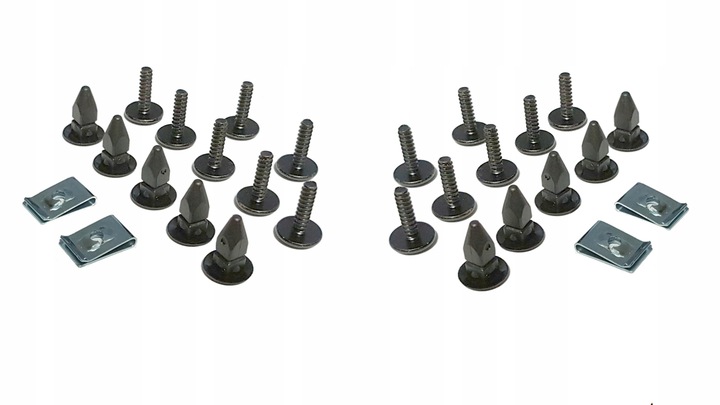 фото №1, Набір кліпси підкрилок seat ibiza cordoba 6l 6j