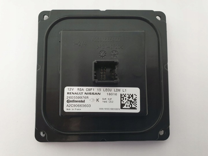 фото №1, Оригинал преобразователь модуль led megane iv kadjar captur