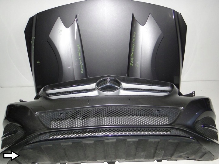 фото №1, Mercedes b класс w246 рестайлинг защита pod бампер