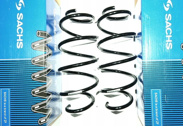 фото №1, 2x sachs пружина пружины зад vw passat b6 b7 spo