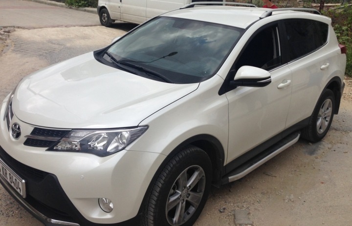 фото №8, Toyota rav4 2006-2012 рейлинги крышные багажник серебристый прочный