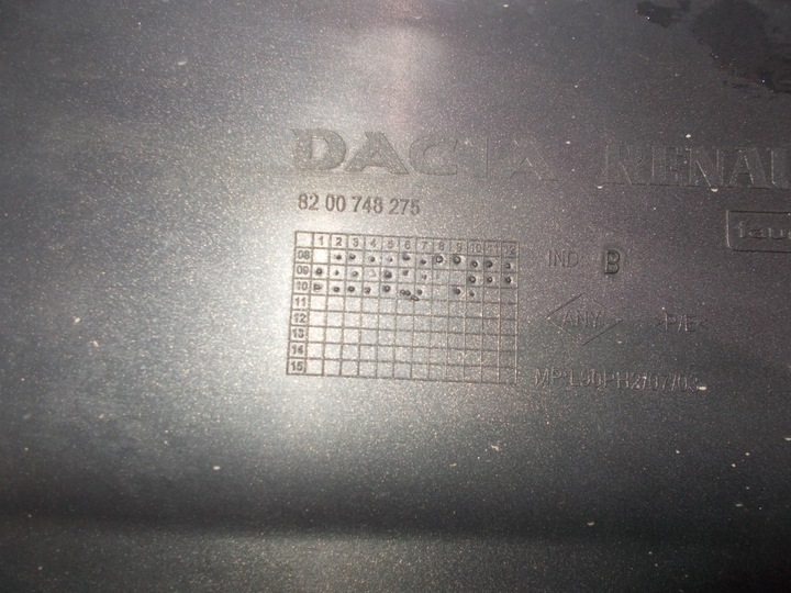 фото №6, Dacia logan бампер переднє 09-12r