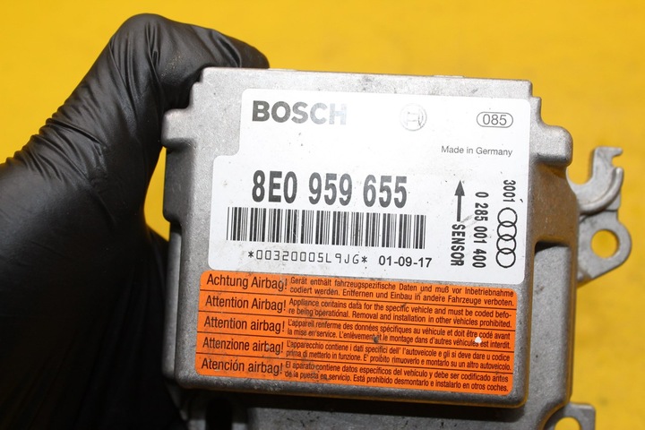 фото №5, Модуль датчик подушка безопасности 2.5 a4 b6 8e0959655