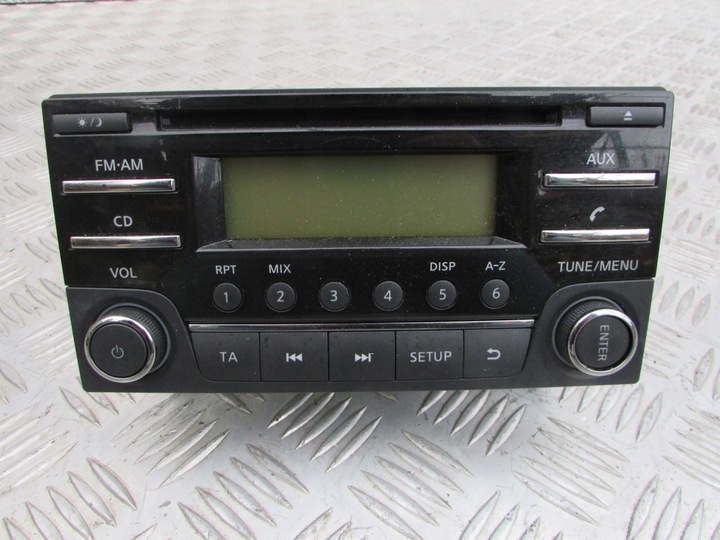 фото №1, Радио cd 281853vv1a nissan note ii e12 14r