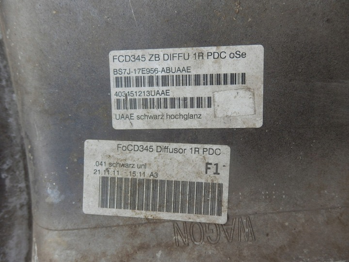 фото №7, Ford mondeo mk4 рестайлінг титан x sport дифузор зад