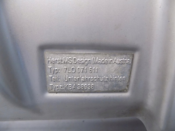 фото №6, Vw touareg 7l бампер зад la7w