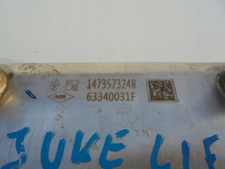 фото №5, Juke i f15 рестайлінг радіаторів вихлопних газів egr 147357324r 1.5dci