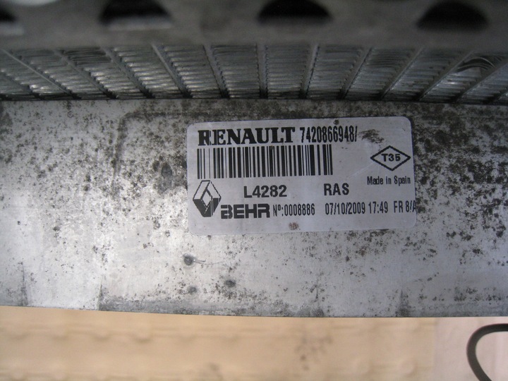 фото №6, Renault mascott 3,0 dci, радіатор kpl ,04-'10