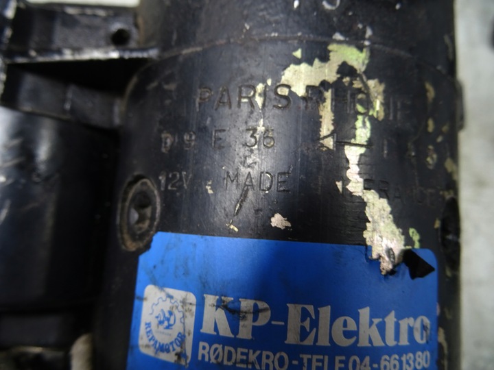 фото №5, Стартер paris rhone d9e36 citroen ducato 24v