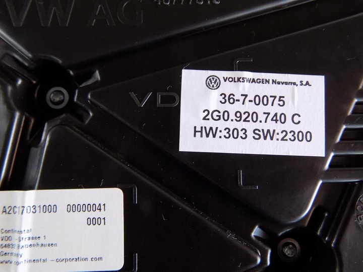 фото №9, Vw polo 2g 1.0 mpi спидометр 2g0920740c