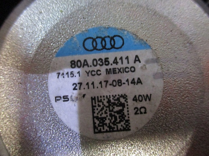 фото №6, Динамики труба bang olufsen audi q5 80a 17r