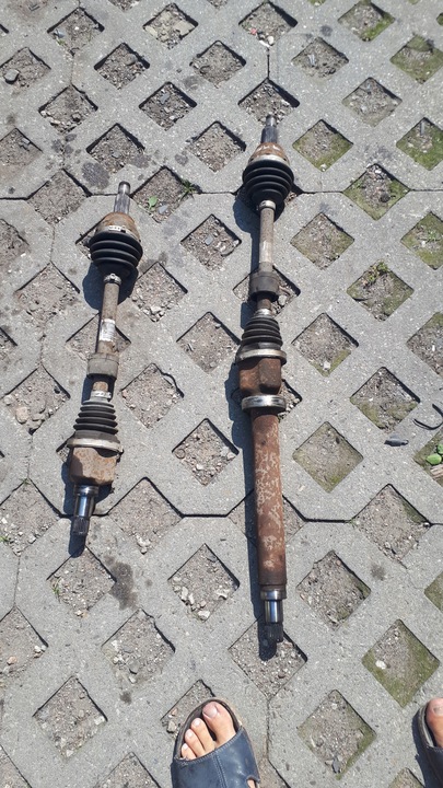 фото №1, Полуось левая ford fiesta mk7 1.5 tdci